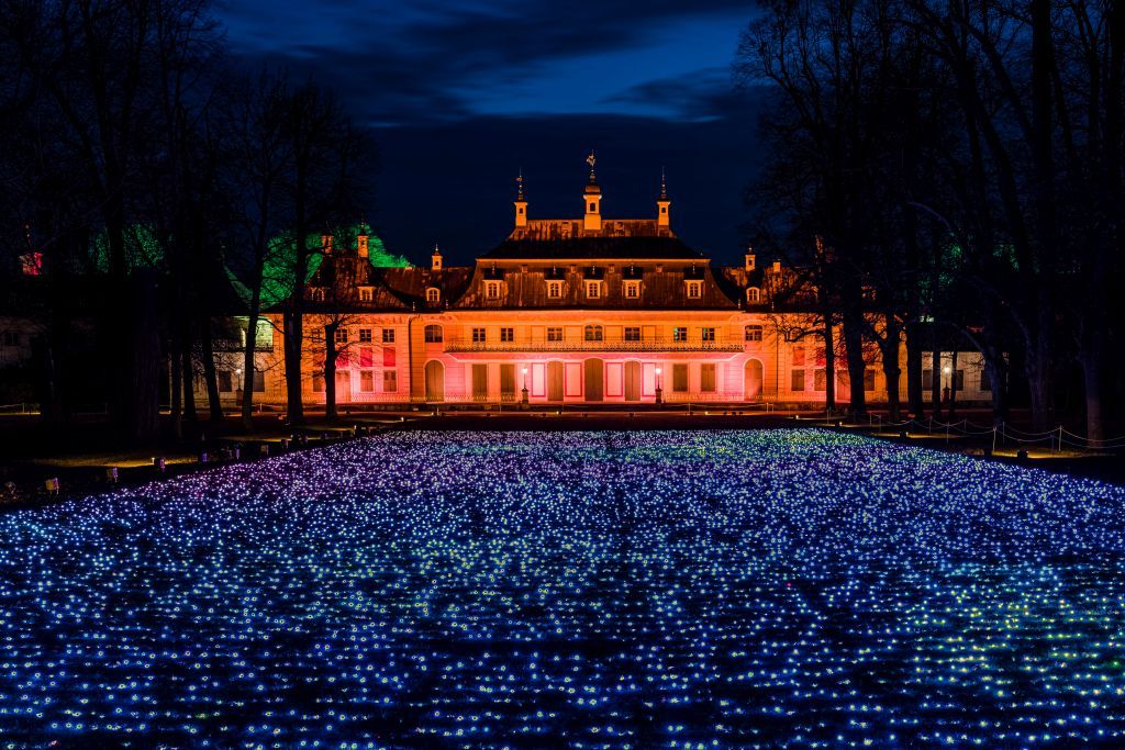 Christmas Garden Dresden 2021 | Field of Lights ©Christmas Garden/Michael Clemens