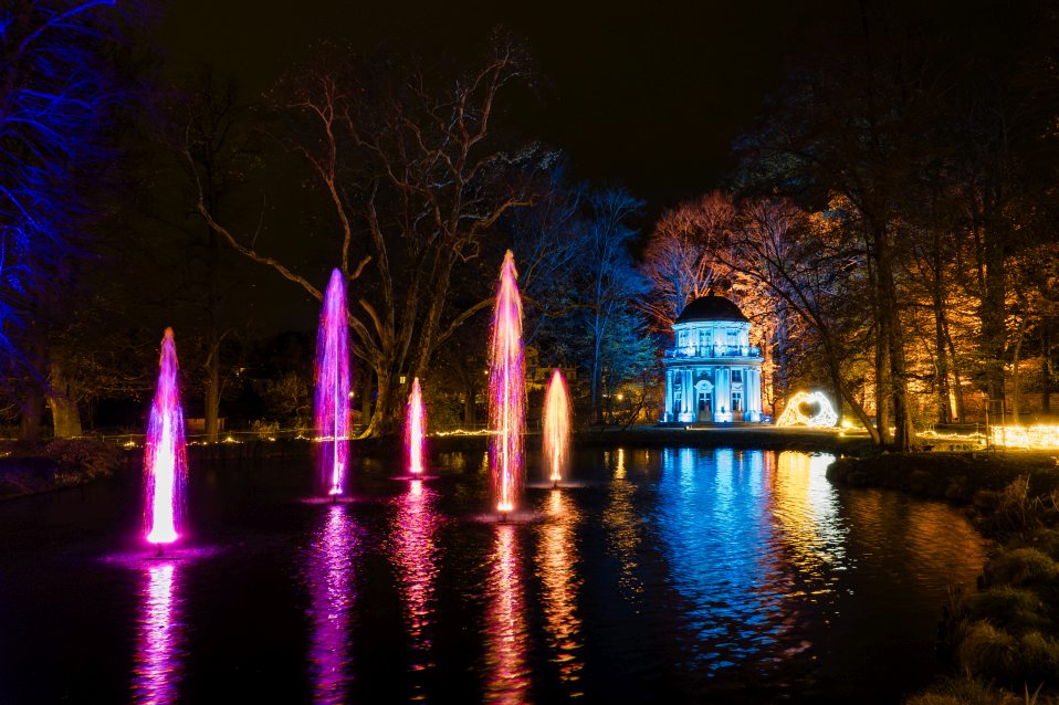 Christmas Garden Berlin 2018 | Wassermärchen ©Christmas Garden/Michael Clemens